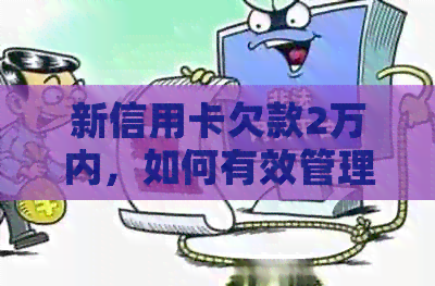新信用卡欠款2万内，如何有效管理还款并避免逾期？