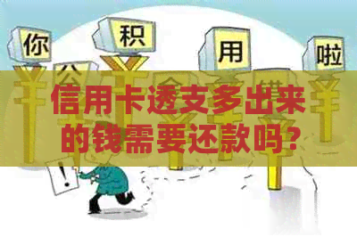 信用卡透支多出来的钱需要还款吗?如何处理信用卡透支利息和还款计划?