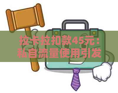 拉卡拉扣款45元：私自流量使用引发投诉，新浪网曝光黑猫