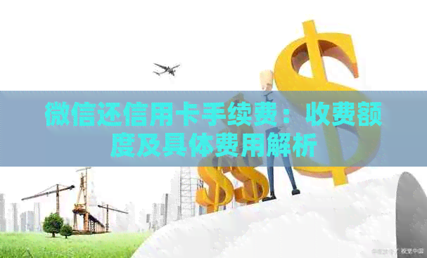 微信还信用卡手续费：收费额度及具体费用解析