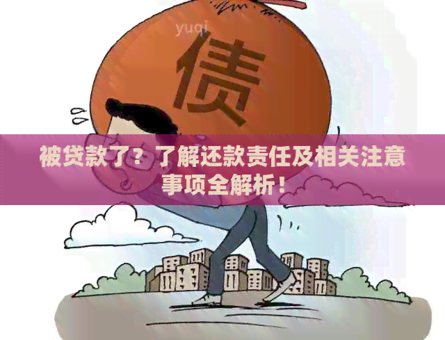 被贷款了？了解还款责任及相关注意事项全解析！