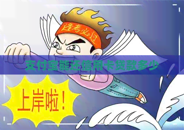 支付宝能还信用卡贷款多少