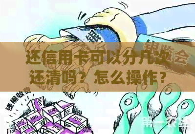 还信用卡可以分几次还清吗？怎么操作？可以分两张卡还吗？可以分期还吗？