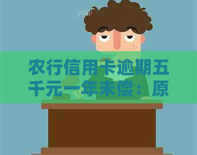 农行信用卡逾期五千元一年未偿：原因与解决方法