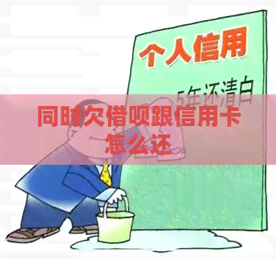 同时欠网贷跟信用卡怎么还
