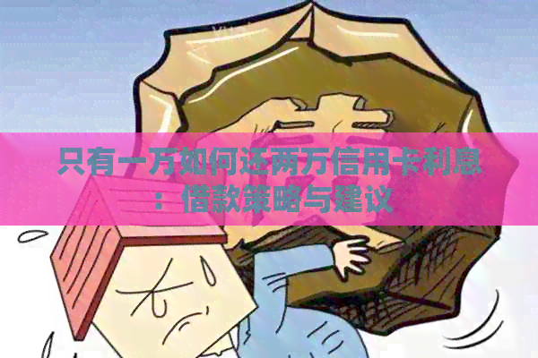 只有一万如何还两万信用卡利息：借款策略与建议