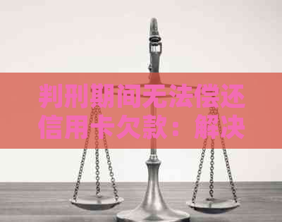 判刑期间无法偿还信用卡欠款：解决方案与应对策略