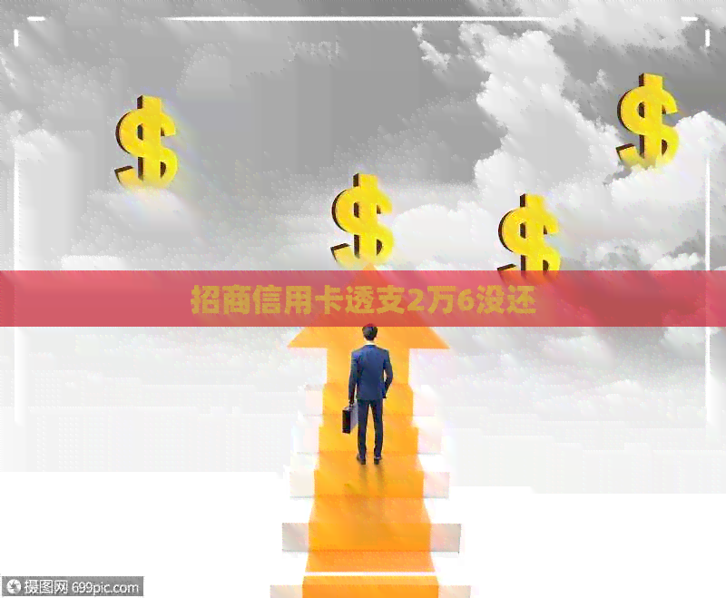 招商信用卡透支2万6没还