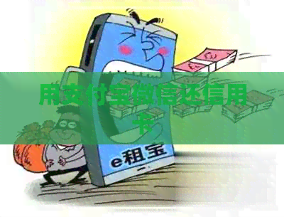 用支付宝微信还信用卡