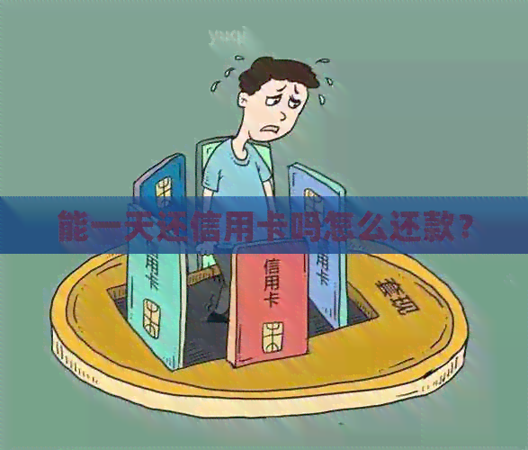 能一天还信用卡吗怎么还款？