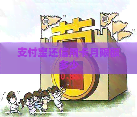 支付宝还信用卡月限额多少 支付宝还信用卡月限额多少