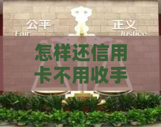 怎样还信用卡不用收手续费：还款策略和技巧
