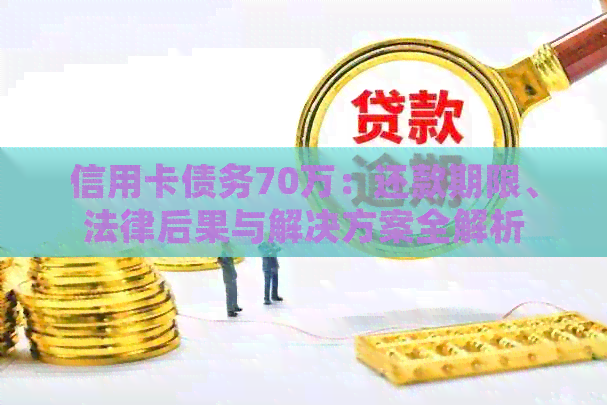 信用卡债务70万：还款期限、法律后果与解决方案全解析