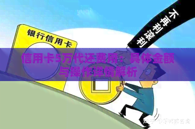 信用卡5万代还费用：具体金额与操作详情解析