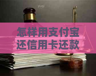 怎样用支付宝还信用卡还款程序