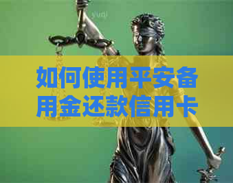 如何使用平安备用金还款信用卡：全面指南解答你的疑问