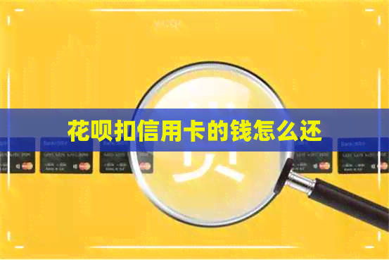 信用卡扣信用卡的钱怎么还