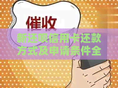 新还款信用卡还款方式及申请条件全面解析