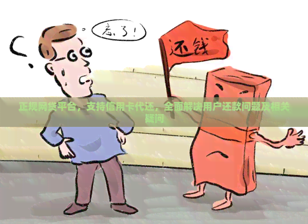 正规网贷平台，支持信用卡代还，全面解决用户还款问题及相关疑问
