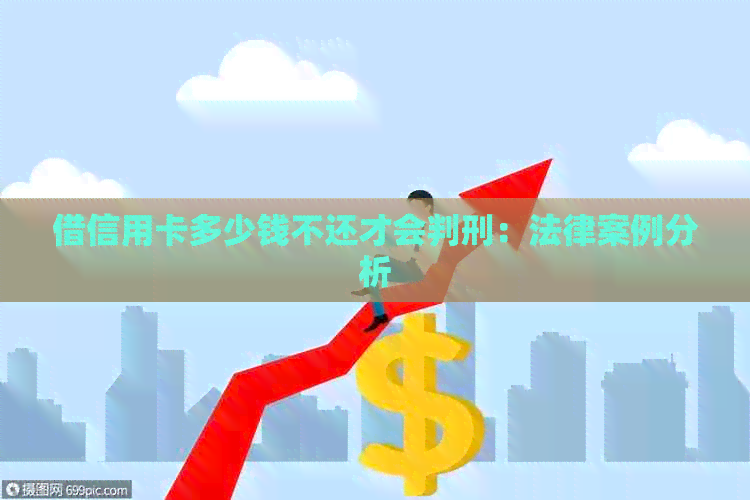 借信用卡多少钱不还才会判刑：法律案例分析