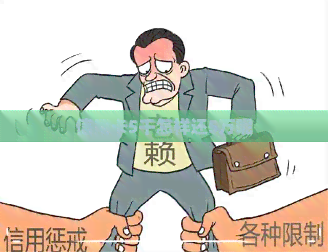 信用卡5千怎样还5万呢