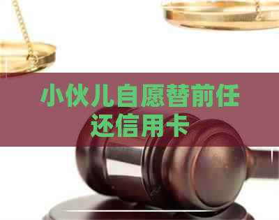 小伙儿自愿替前任还信用卡