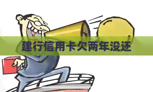 建行信用卡欠两年没还