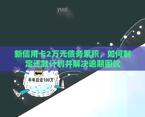 新信用卡2万元债务累积，如何制定还款计划并解决逾期困扰