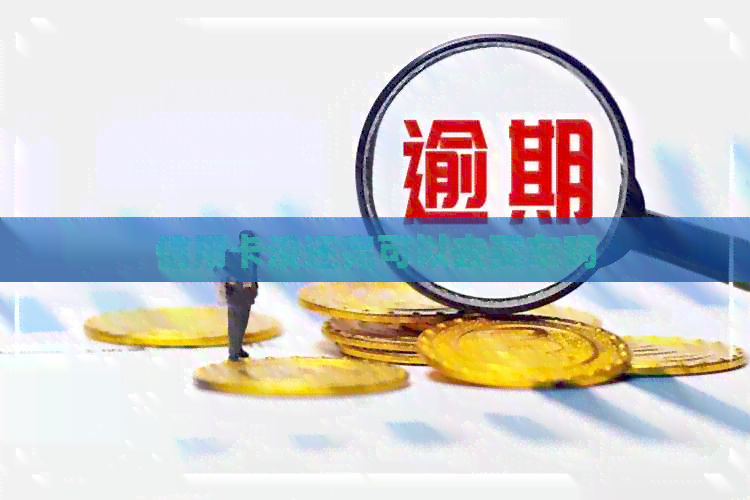 信用卡没还完可以去买车吗