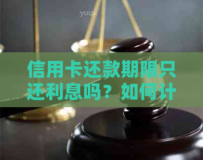 信用卡还款期限只还利息吗？如何计算？为什么？