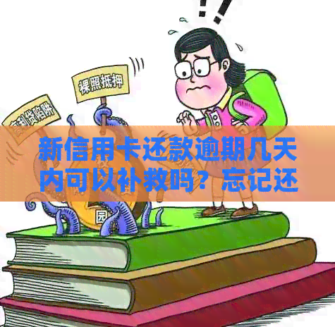 新信用卡还款逾期几天内可以补救吗？忘记还款该怎么办？