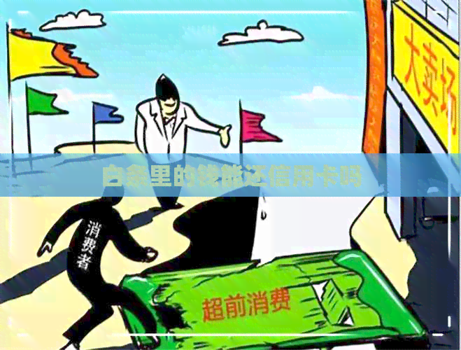 白条里的钱能还信用卡吗
