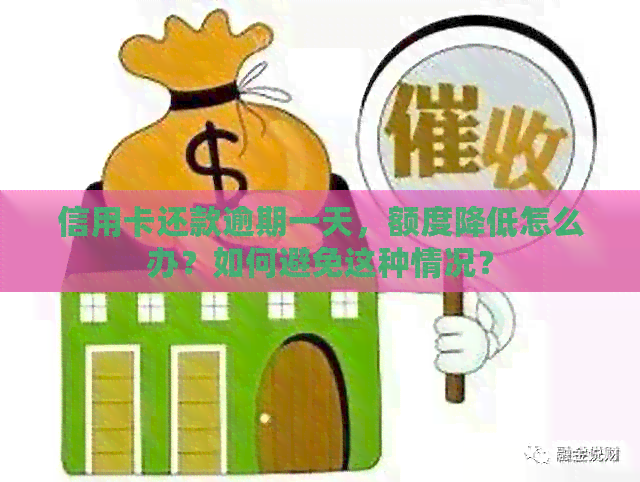 信用卡还款逾期一天，额度降低怎么办？如何避免这种情况？