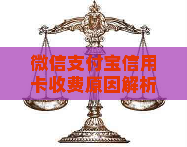 微信支付宝信用卡收费原因解析：多重因素导致用户费用增加，如何避免？