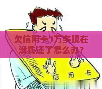 欠信用卡1万多现在没钱还了怎么办？