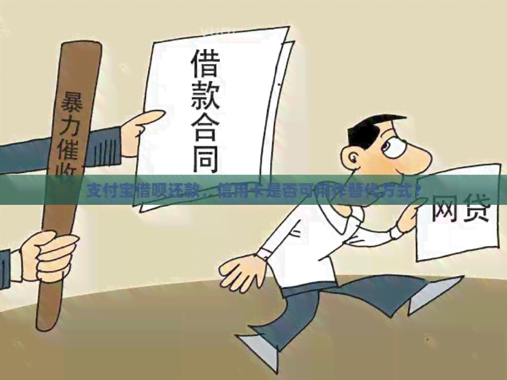 支付宝网贷还款，信用卡是否可用作替代方式？