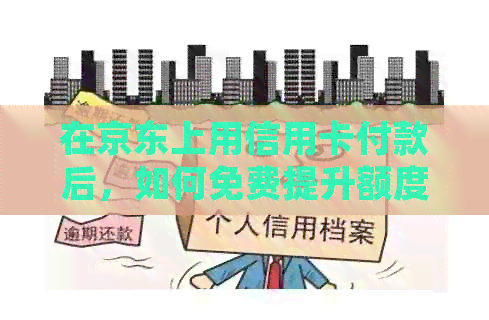 在京东上用信用卡付款后，如何免费提升额度并进行还款？