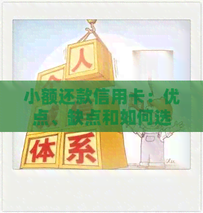 小额还款信用卡：优点、缺点和如何选择最适合您的方案