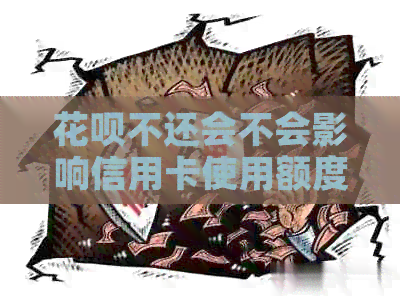 信用卡不还会不会影响信用卡使用额度？