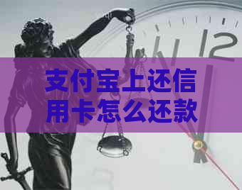 支付宝上还信用卡怎么还款