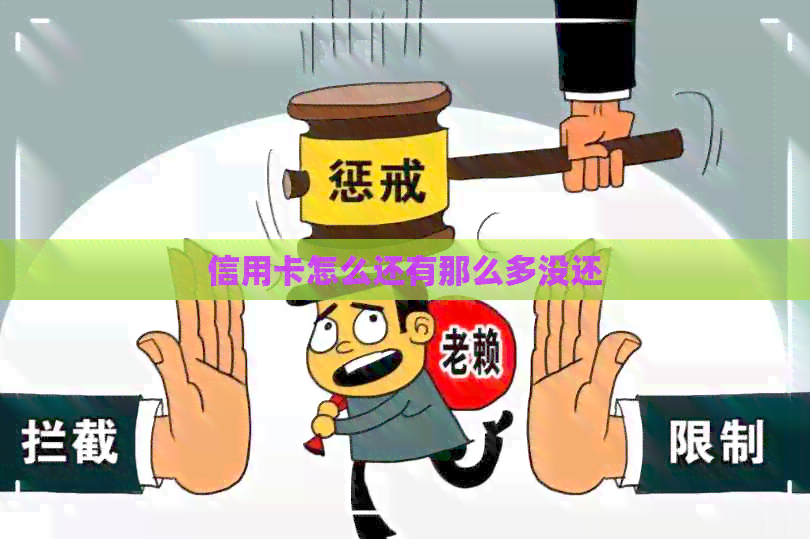 信用卡怎么还有那么多没还