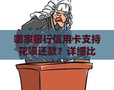 哪家银行信用卡支持信用卡还款？详细比较与解答