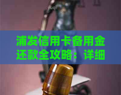 浦发信用卡备用金还款全攻略：详细步骤、注意事项及常见疑问解答