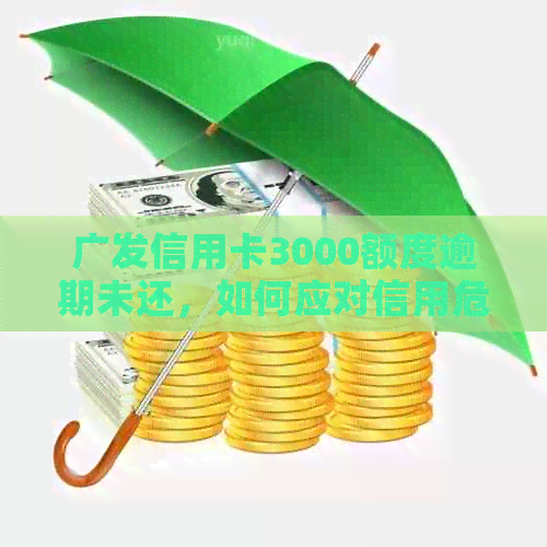 广发信用卡3000额度逾期未还，如何应对信用危机？