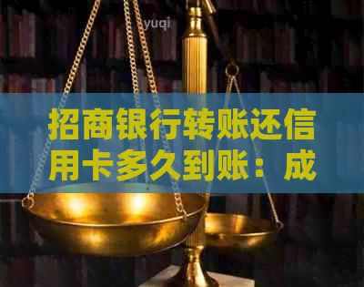 招商银行转账还信用卡多久到账：成功还款后显示的处理过程详解