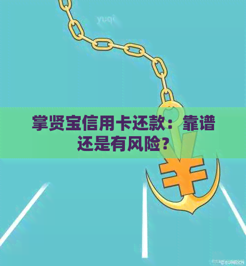 掌贤宝信用卡还款：靠谱还是有风险？