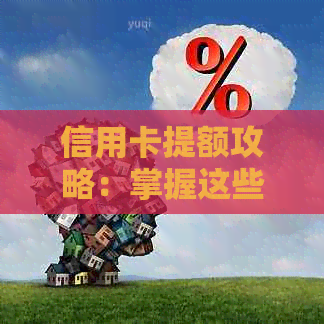 信用卡提额攻略：掌握这些方法，轻松提升信用额度！