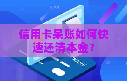 信用卡呆账如何快速还清本金？