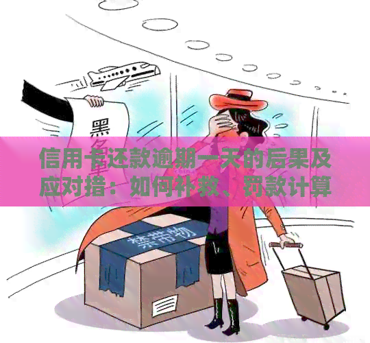 信用卡还款逾期一天的后果及应对措：如何补救、罚款计算与信用影响分析