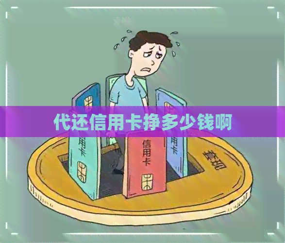 代还信用卡挣多少钱啊